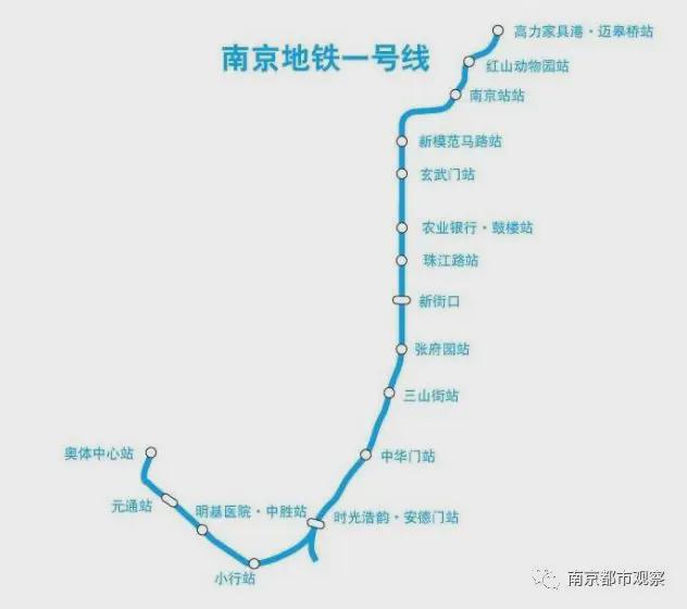 南京地铁6号线最新线路图
