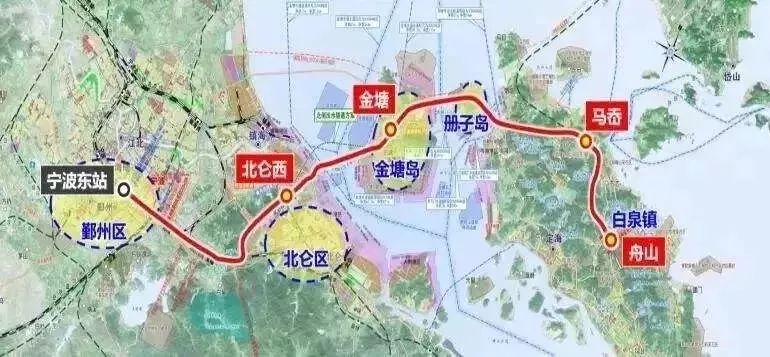 宁波北仑最新铁路规划